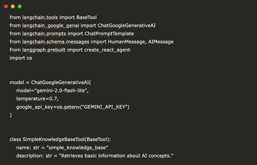 A Code Implementation to Building a Context-Aware AI Assistant in Google Colab Using LangChain, LangGraph, Gemini Pro, and Model Context Protocol (MCP) Principles with Tool Integration Support